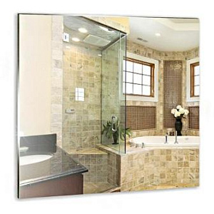 Зеркало MIXLINE Квадрат 400*400 б/полки, 1/1