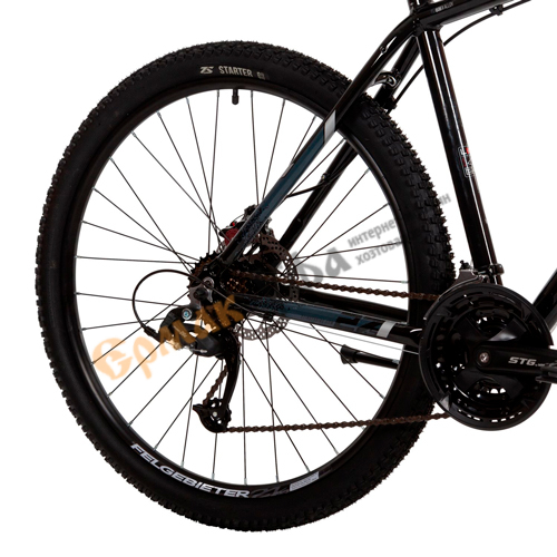 Велосипед 27,5" STINGER ELEMENT STD SE 18" черный, алюминий 27AHD.ELEMSTD.18BK22
