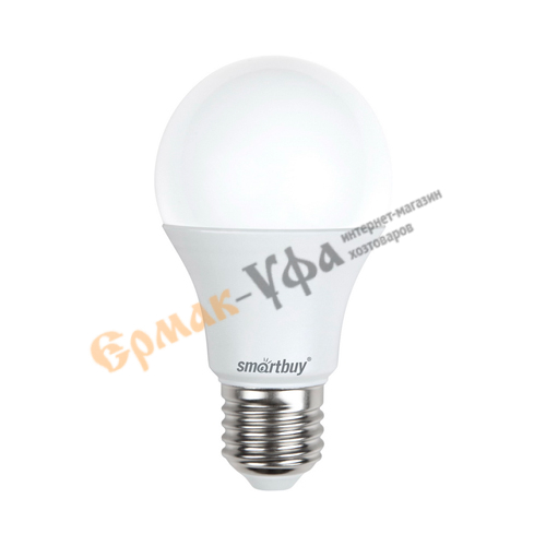 Лампочка светодиодная E27 13Вт 3000К Smartbuy шар