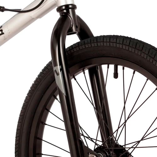 Велосипед 20" Novatrack BMX PSYCHO серебристый, сталь, гироротор, рама 10" 20BMX.PSYCHO.SL23